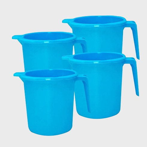Mug Set, 4 pc Mug 950 ml, Blue Color, Made in India, 